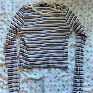 brandy melville striped long sleeve